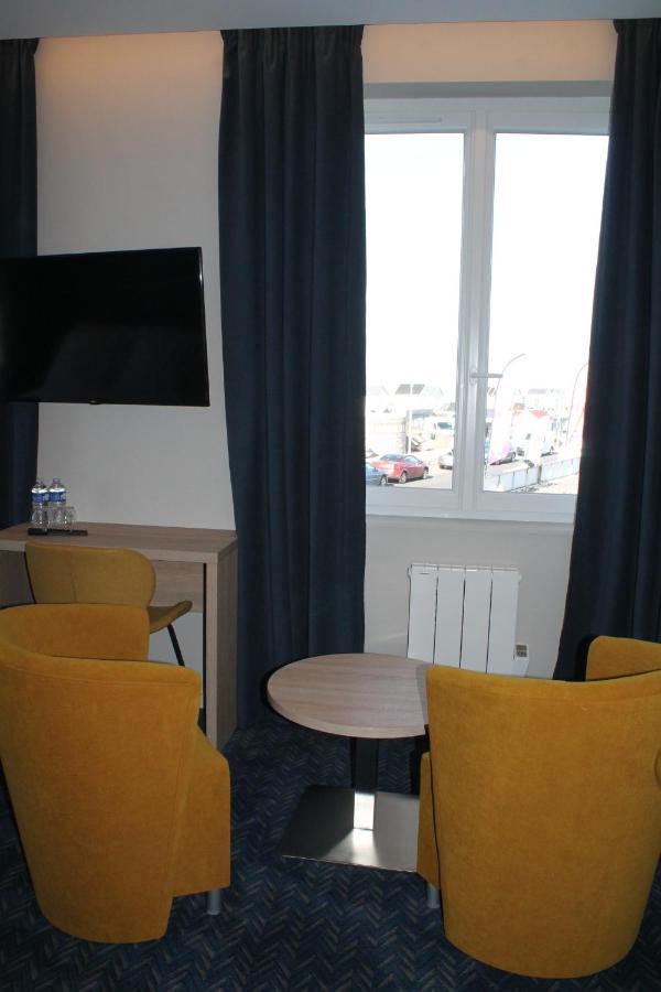 L'Huitriere Hotel Quiberville Bagian luar foto