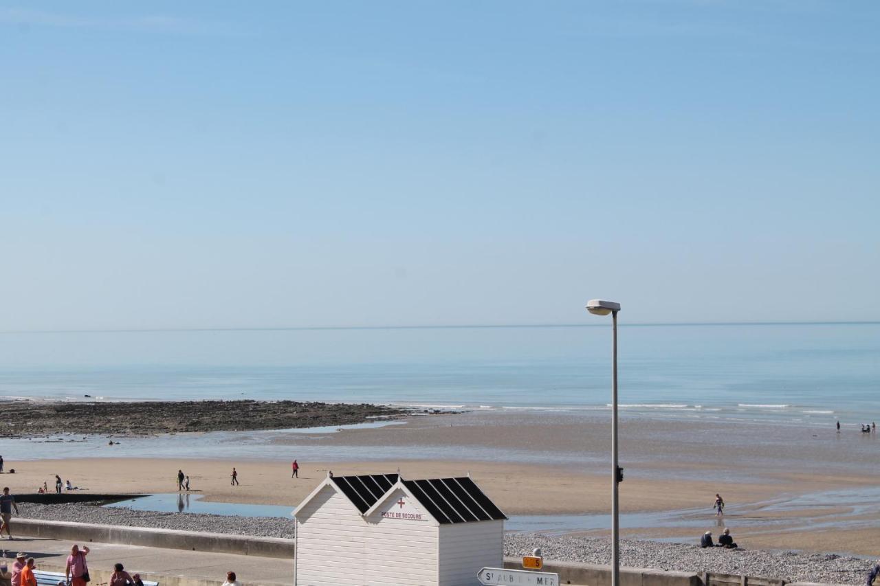 L'Huitriere Hotel Quiberville Bagian luar foto