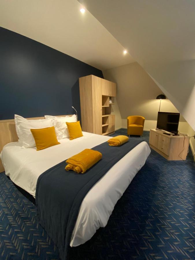 L'Huitriere Hotel Quiberville Bagian luar foto
