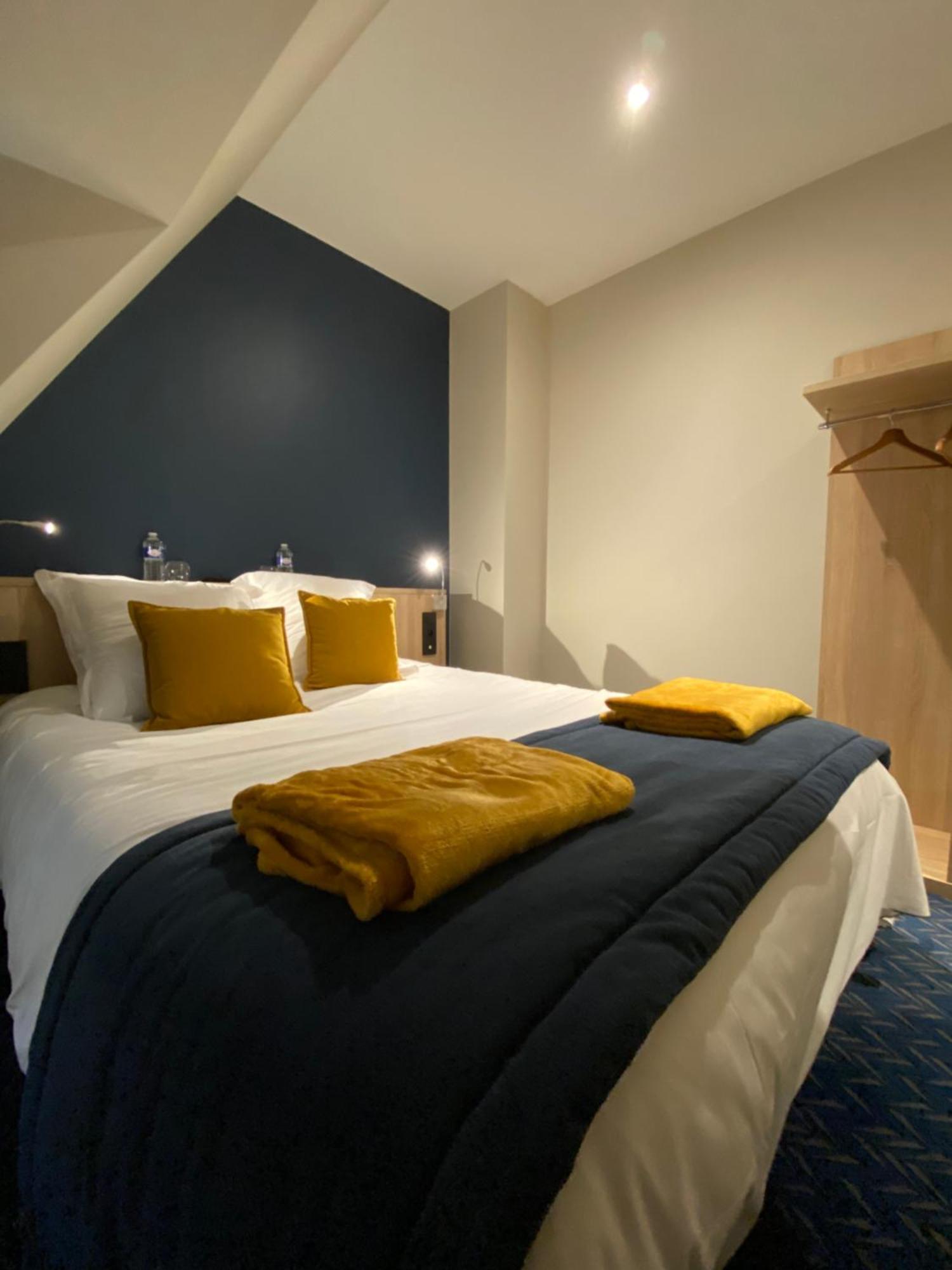 L'Huitriere Hotel Quiberville Bagian luar foto