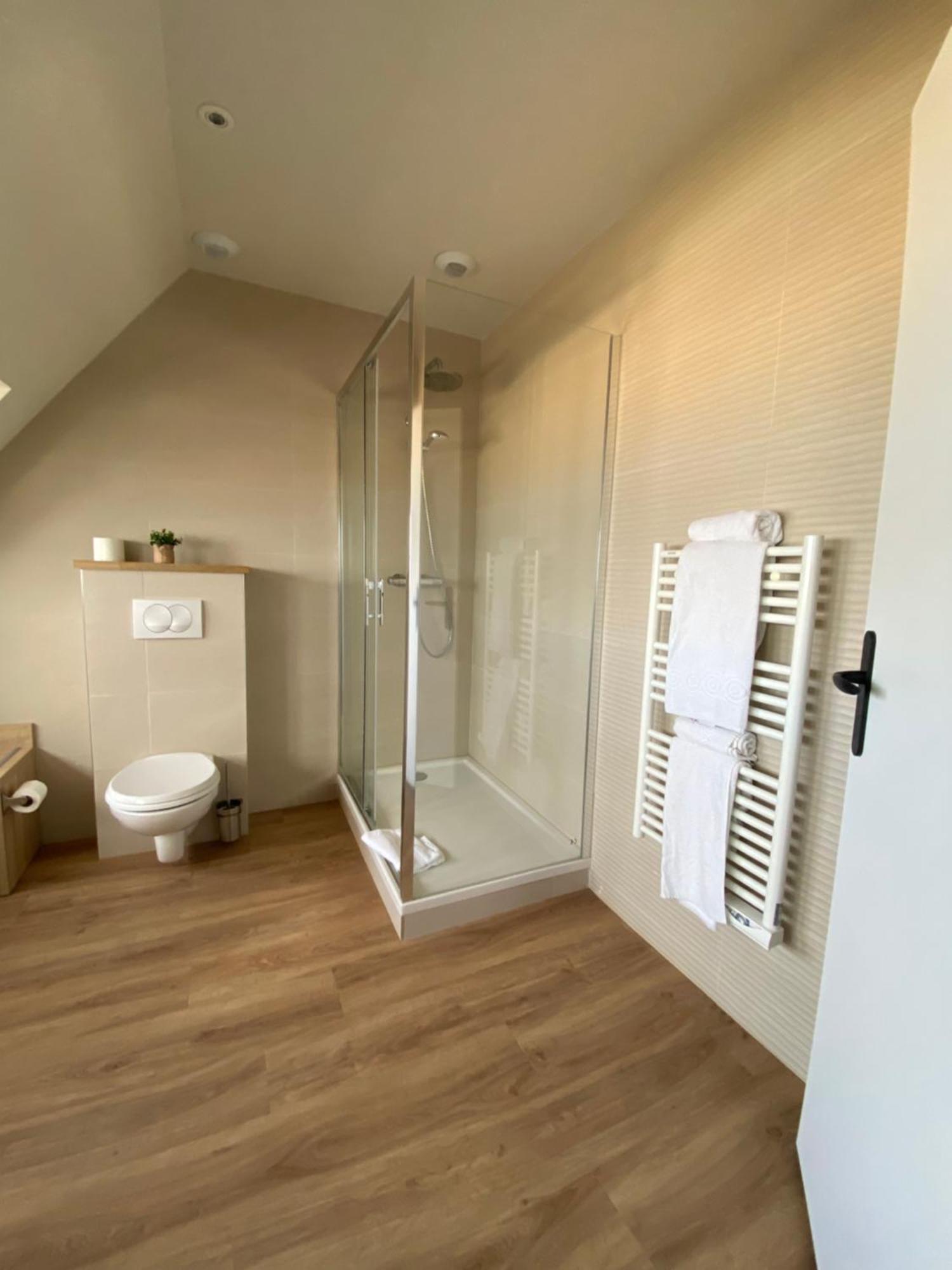 L'Huitriere Hotel Quiberville Bagian luar foto