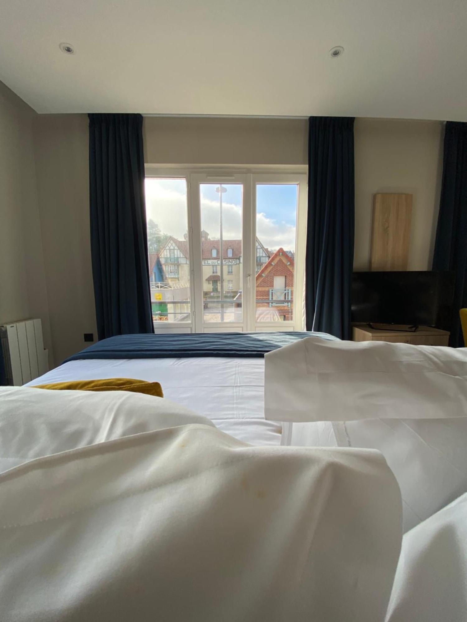 L'Huitriere Hotel Quiberville Bagian luar foto