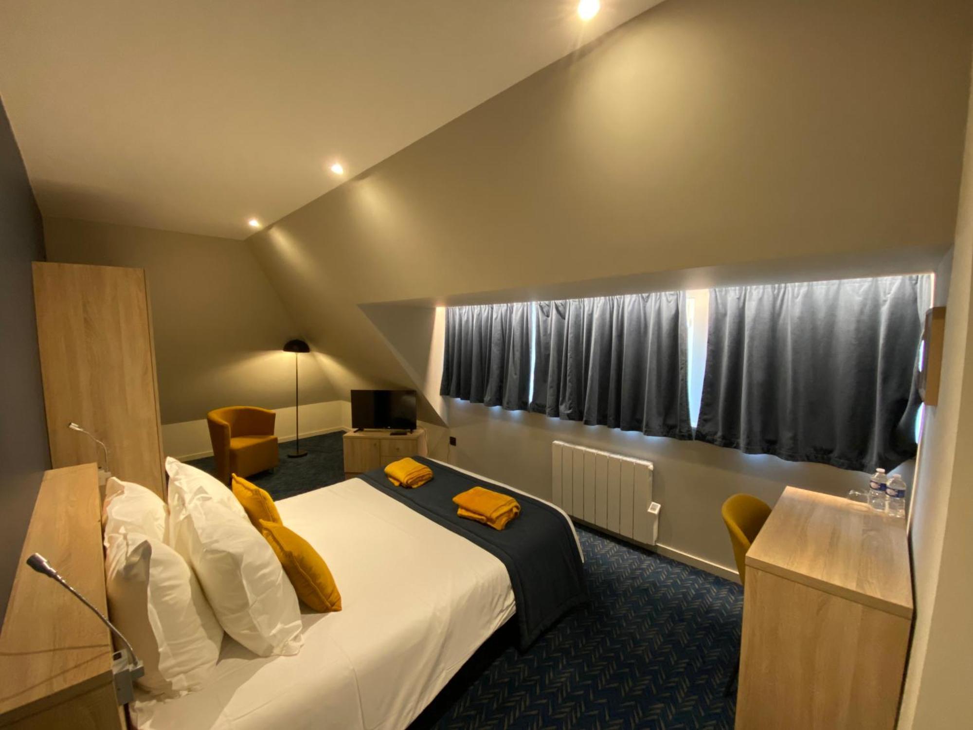 L'Huitriere Hotel Quiberville Bagian luar foto